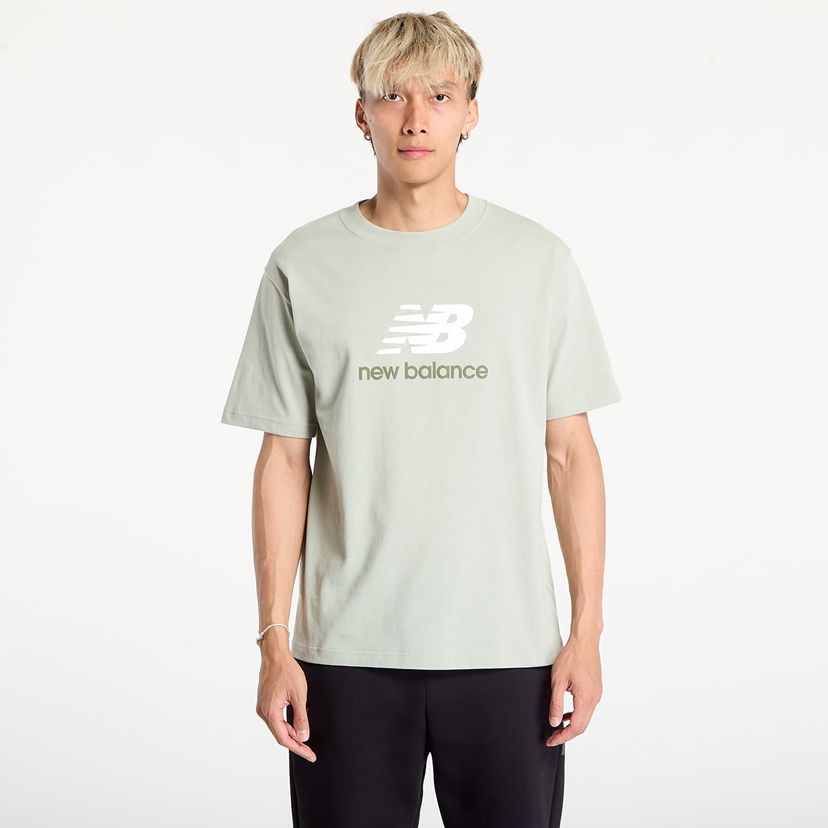 T-shirt New Balance New Balance Athletics Logo T-Shirt Grøn | MT51500GAS