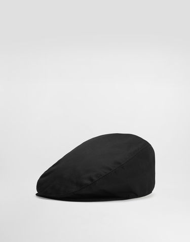 Kasket Dolce & Gabbana Dolce & Gabbana Gabardine Flat Cap Sort | GH587AFUFNVN0000, 0
