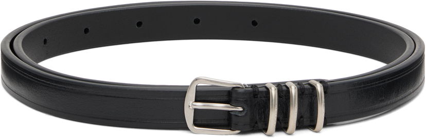 Bælter Ann Demeulemeester Ann Demeulemeester Adea Leather Belt Sort | B0012936-LT167-099