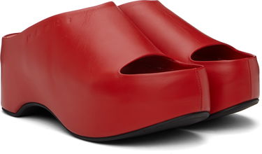 Sneakers og sko Marni Marni Platform Heeled Sandals Rød | SAMS021604 P3628, 3