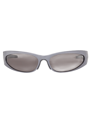 Solbriller Balenciaga Wraparound Sunglasses Grå | BB0290S-002