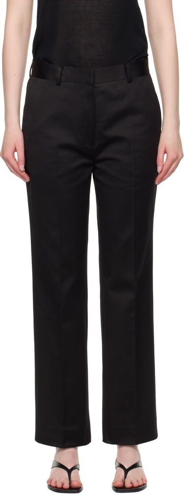 Bukser TOTEME TOTEME Tailored Chino Trousers Sort | 253-WRB0283-FB0498, 0