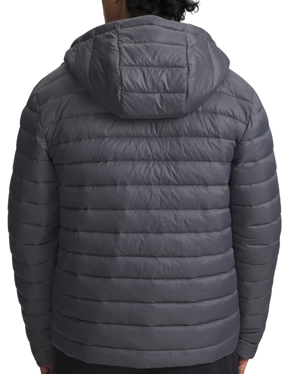 Puffer jakke Under Armour Sportswear Hooded Insulated Puffer Jacket Grå | 6006363-025, 1