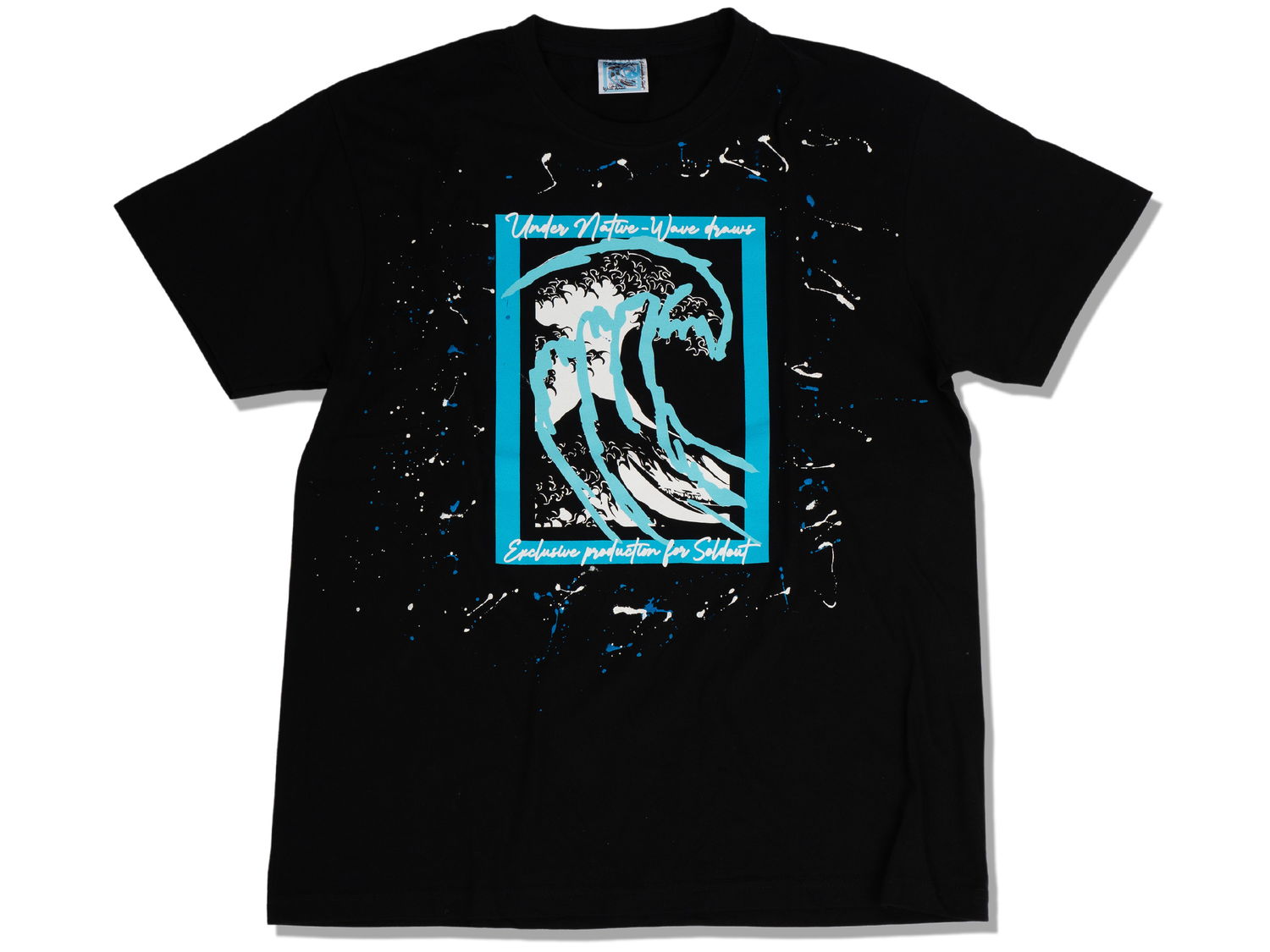 T-shirt Under Native Taijitu Draws Tee "Splatter" Sort | UN10, 0