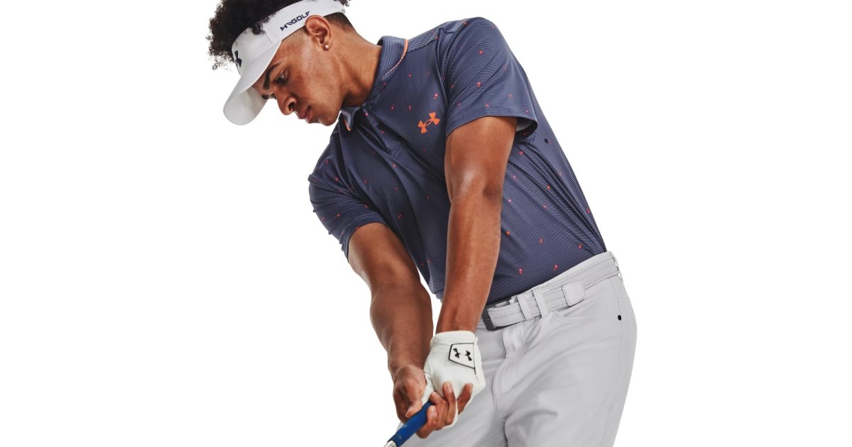 Polo skjorte Under Armour Iso-Chill Verge Polo Shirt Mørkeblå | 1377366-410, 1
