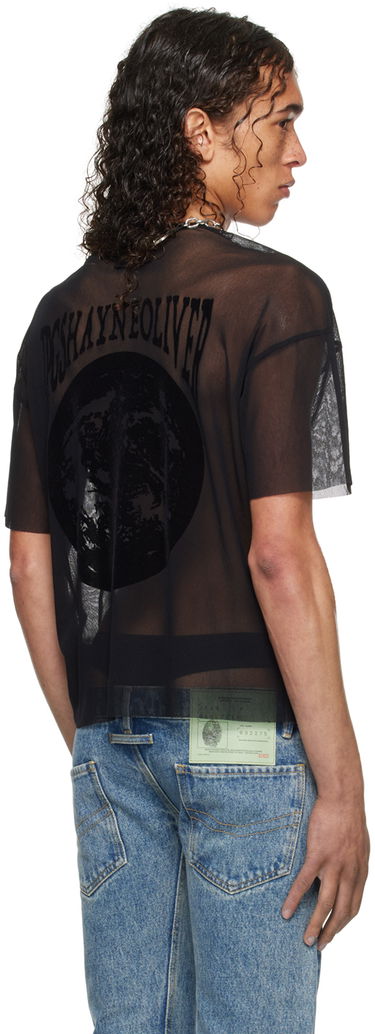 T-shirt Jean Paul Gaultier Shayne Oliver Edition Mesh T-Shirt Sort | 24/27-U-TS081I-T001-0000, 2
