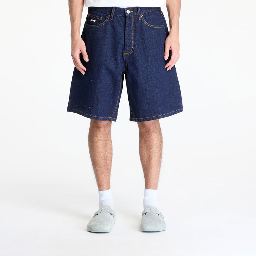 Shorts OBEY OBEY Bigwig Baggy Denim Shorts W31 Blå | 172100090-RID