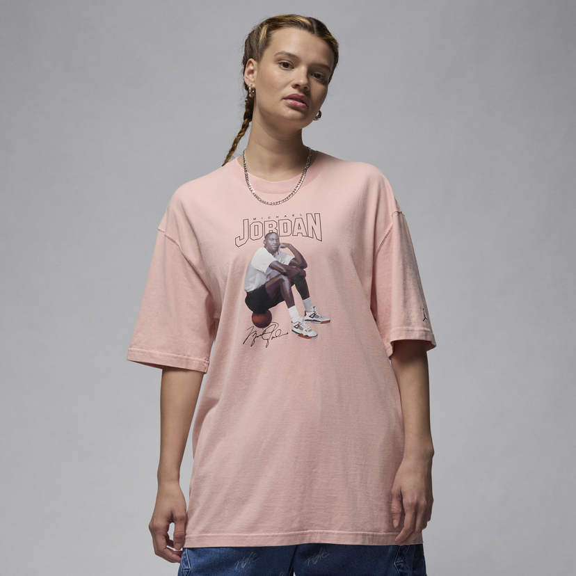 T-shirt Jordan Jordan Graphic Tee Lyserød | FN5703-607