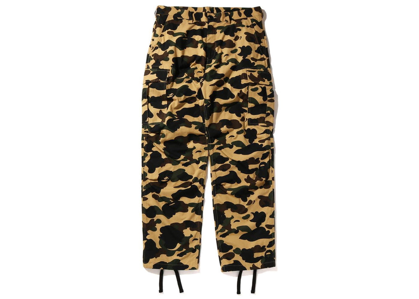 Cargo bukser BAPE 1st Camo Cargo Pants Gul | 1I30-152-019, 0