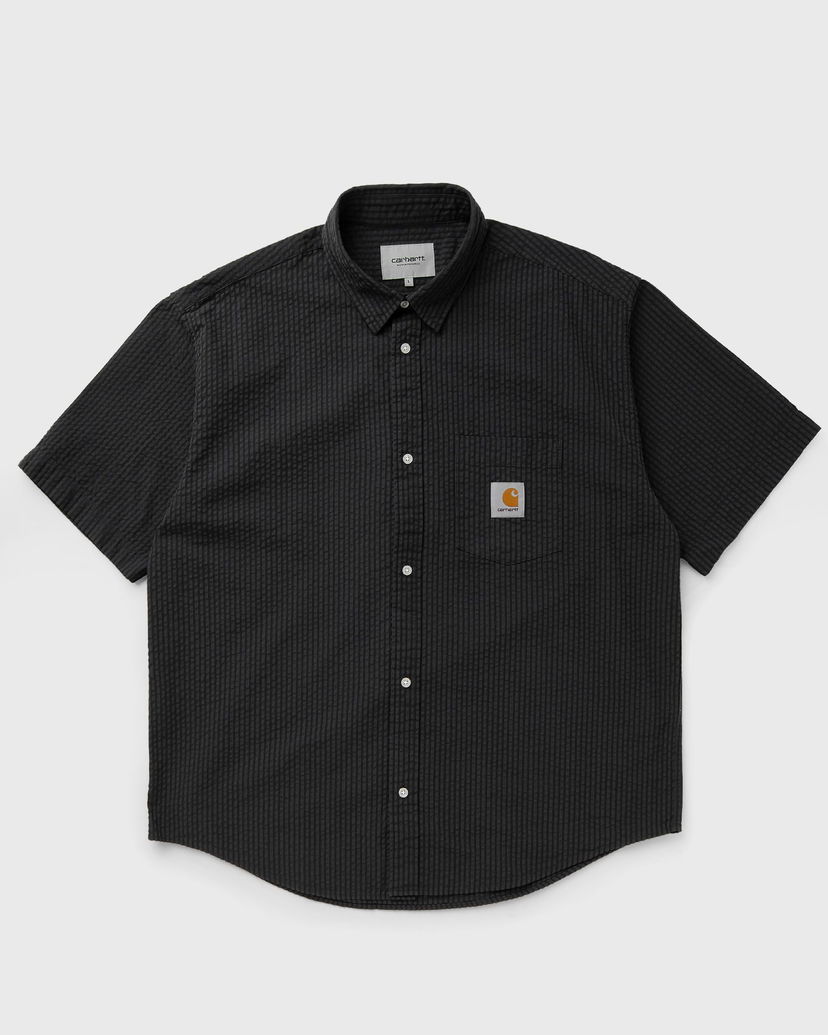 Skjorte Carhartt WIP Short Sleeve Toland Shirt Sort | I035151-31R.XX