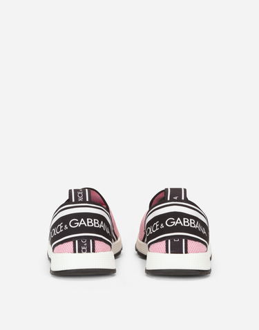 Sneakers og sko Dolce & Gabbana Sorrento Logo Tape Lyserød | D10723AH6778B405, 2