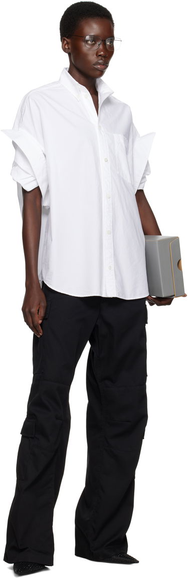 Cargo bukser Balenciaga Balenciaga Regular Fit Cargo Pants Sort | 814567 TRP09, 3