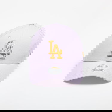 Kasket New Era MLB Los Angeles Dodgers League Essential 9FORTY Adjustable Cap Pastel Lilac/ Orange Glaze Universal Lilla | 60565238, 0