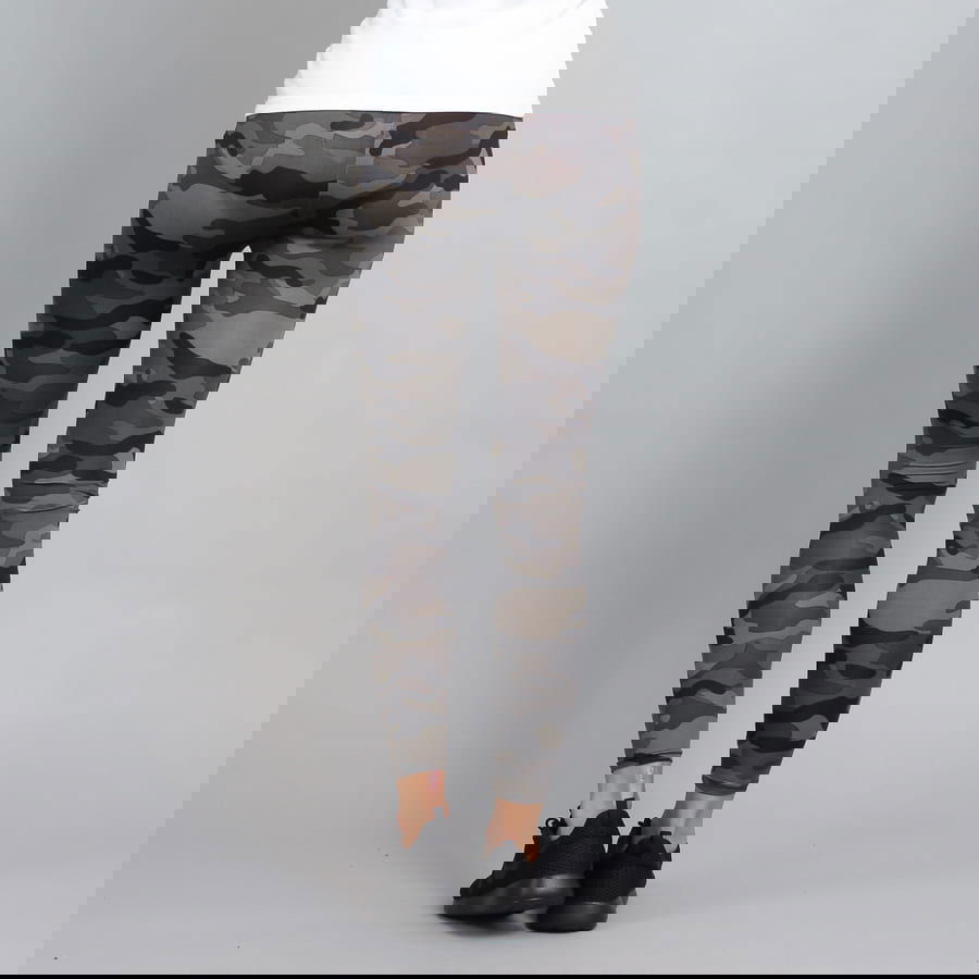 Leggings Urban Classics Ladies Camo Leggings Grå | tb1331 grey, 1