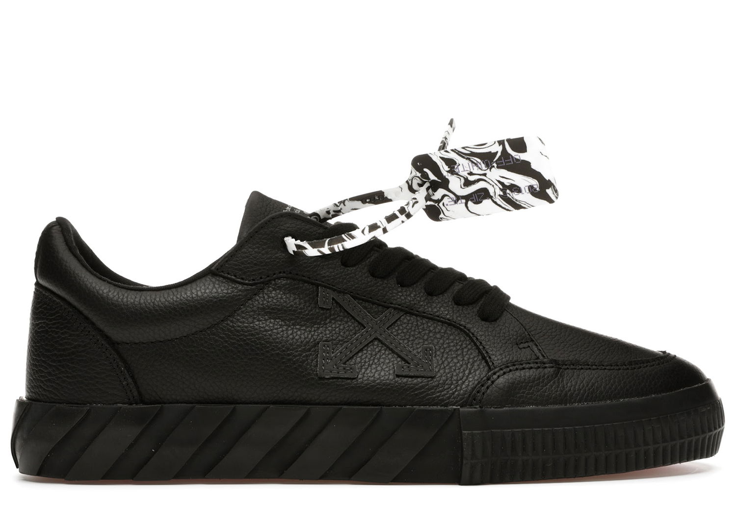 Sneakers og sko Off-White Low Vulc "Black Iridescent" Sort | OMIA085E20LEA0011081, 0