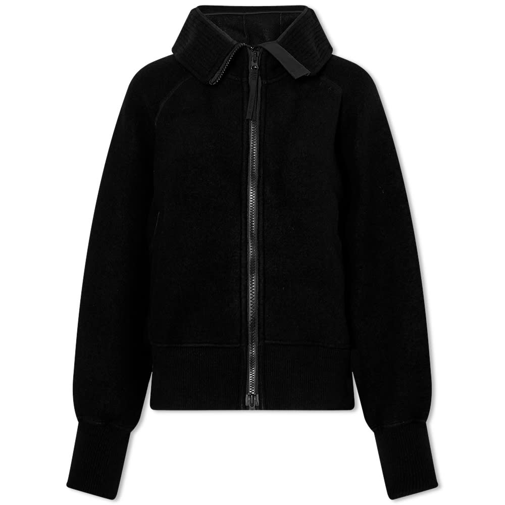 Bomberjakke Canada Goose Chilliwack Fleece Bomber Black Sort | 7102W-61, 0
