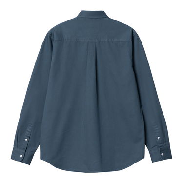 Skjorte Carhartt WIP L/S Madison Shirt "Ore / Wax" Mørkeblå | I023339_1RE_XX, 5