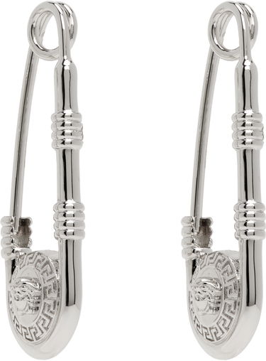 Øreringe Versace Safety Pin Earrings Beige | 1004827_1A00620, 1