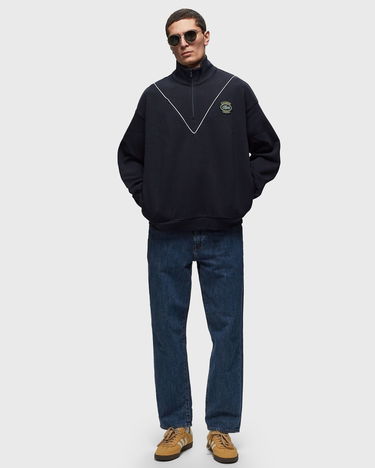 Sweatshirt Lacoste SWEATSHIRTS men Half-Zips blue Sort | SH7386-HDE, 1