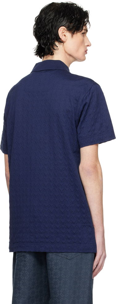 Polo skjorte Givenchy Classic Fit Embroidered Polo Mørkeblå | BM71KR3YPA470, 2