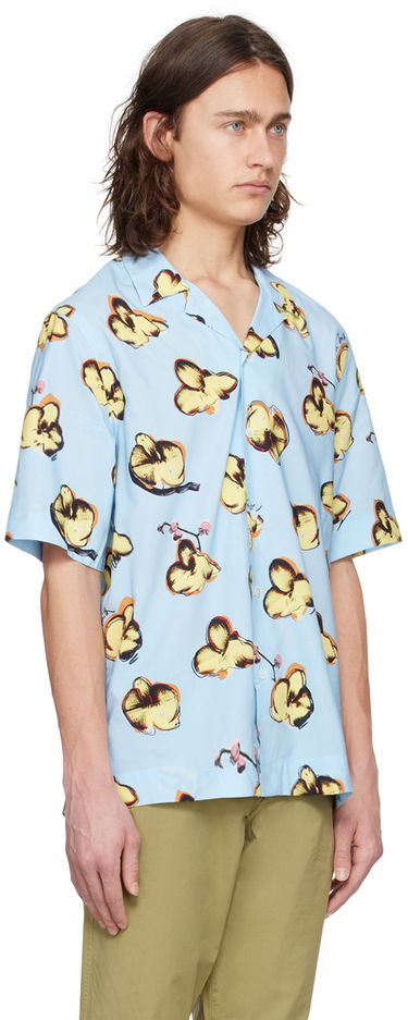 Skjorte Paul Smith Paul Smith Orchid Print Shirt Blå | M1R-905U-M02333-40, 1