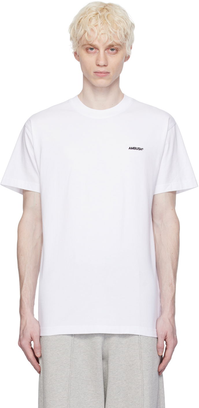 T-shirt Ambush Three-Pack T-Shirts Hvid | BMAA002S24JER0010110, 0