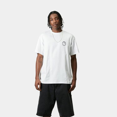 T-shirt Carhartt WIP Short Sleeve Charms T-Shirt Hvid | I034410_9, 0