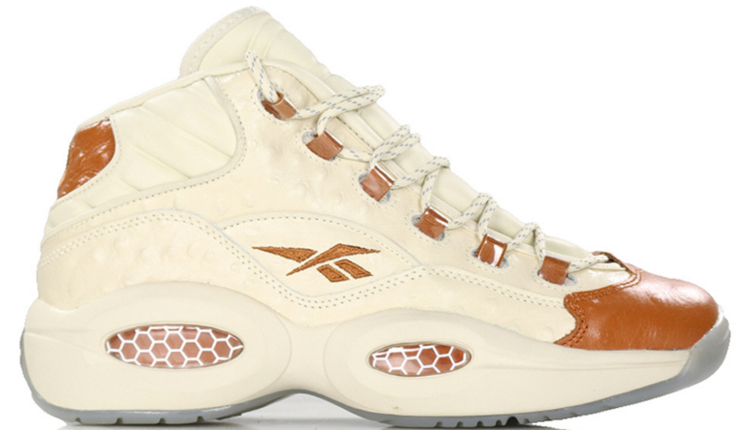 Sneakers og sko Reebok Question Mid Lux Beige | BD2532, 0