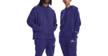 Sweatshirt Under Armour Summit Knit Hoodie Mørkeblå | 1377173-468, 1