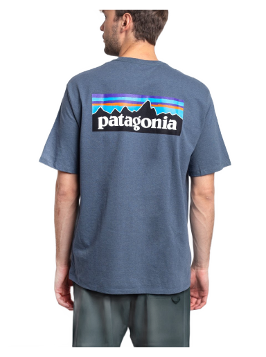 T-shirt Patagonia P-6 Logo Responsibili-Tee Grå | 38504