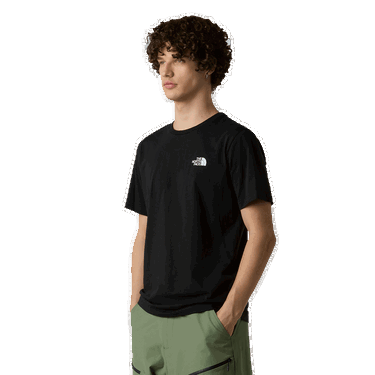 T-shirt The North Face The North Face Vertical Logo Short Sleeve T-Shirt Sort | NF0A8EE7JK31, 0
