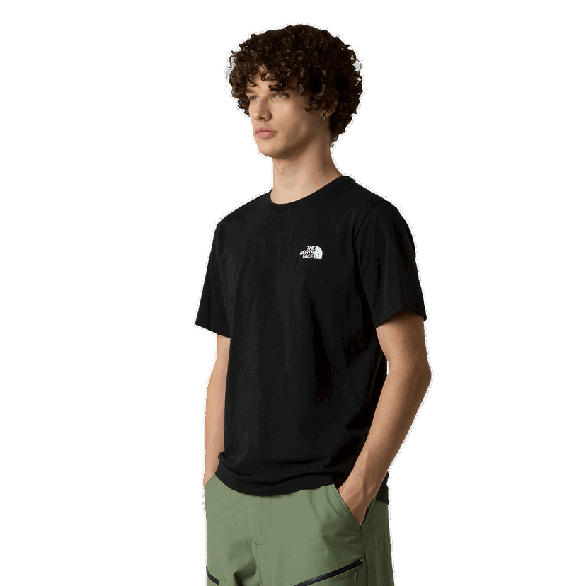T-shirt The North Face The North Face Vertical Logo Short Sleeve T-Shirt Sort | NF0A8EE7JK31