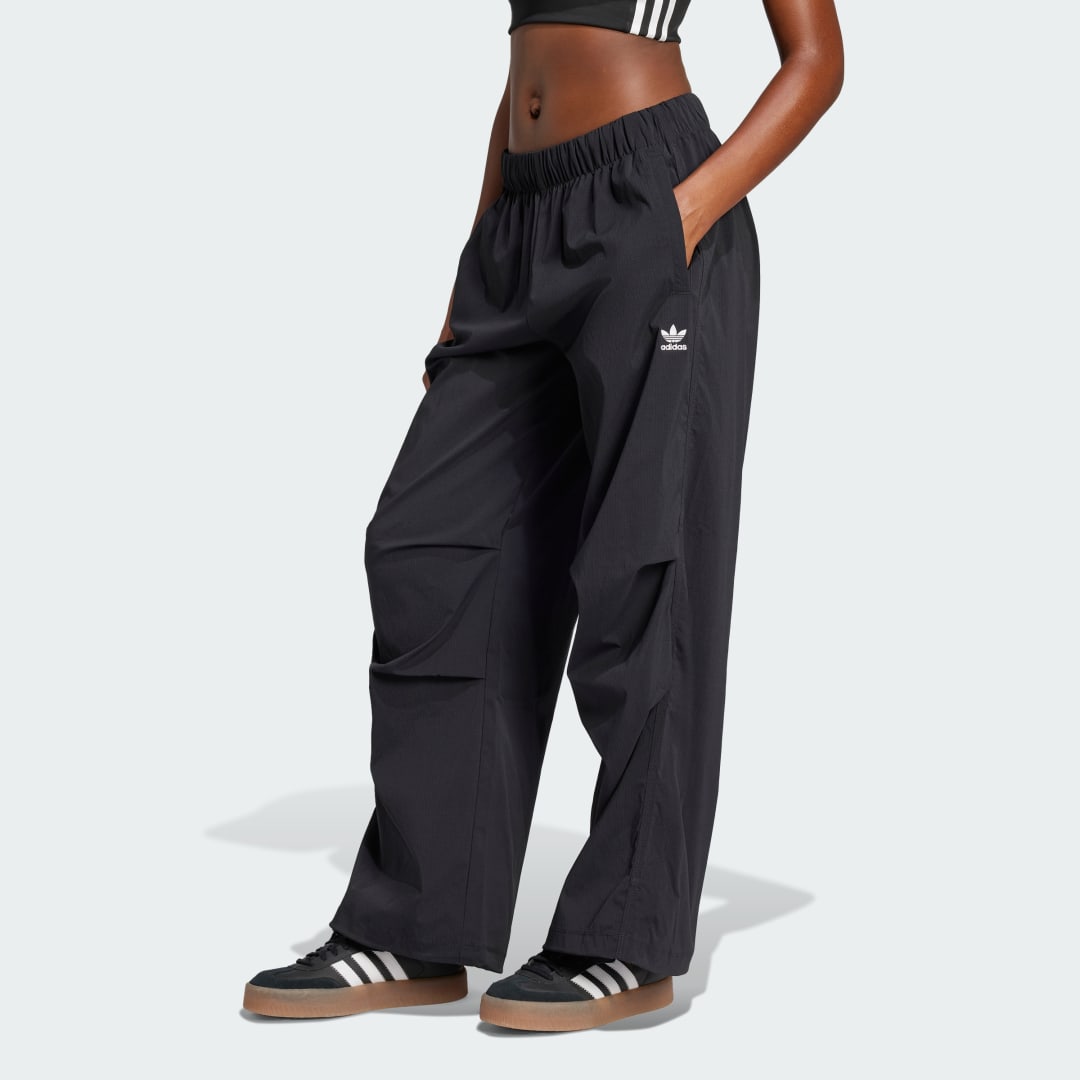 Cargo bukser adidas Performance Essentials Ripstop Parachute Pants Sort | JD0785, 0