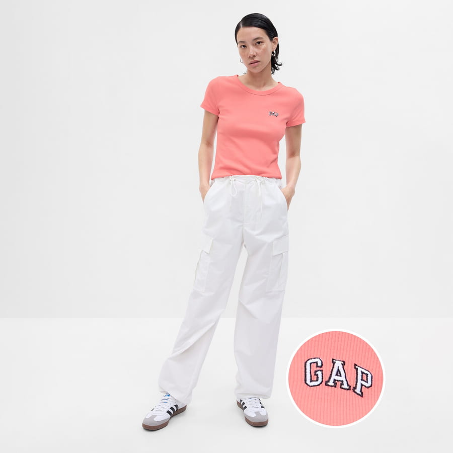 T-shirt GAP Baby Tee Lyserød | 635864-03, 0