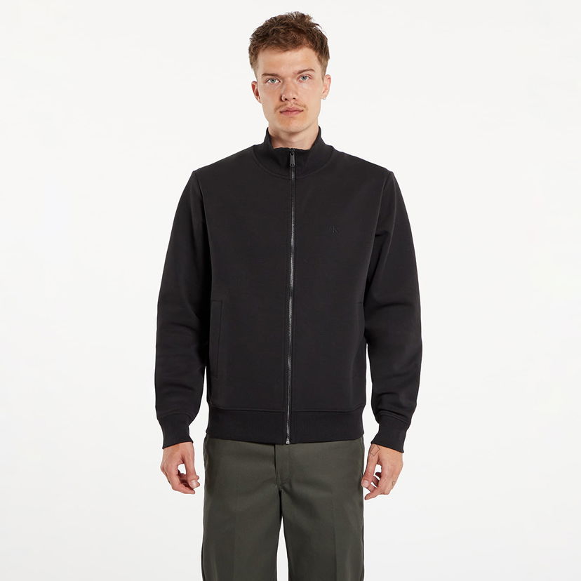 Sweatshirt CALVIN KLEIN Textured Track Top Black Sort | J30J326620 BEH