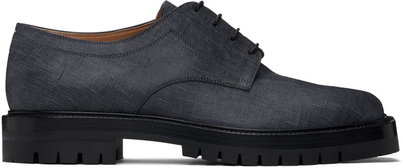 Tøj Maison Margiela Maison Margiela Tabi County Lace-Up Derbys Sort | S57WQ0188 P8157