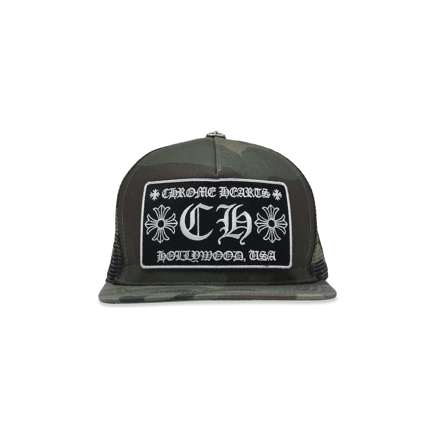 Kasket Chrome Hearts Hollywood Trucker Hat Grøn | 1383 100000701HTH GNCM, 1