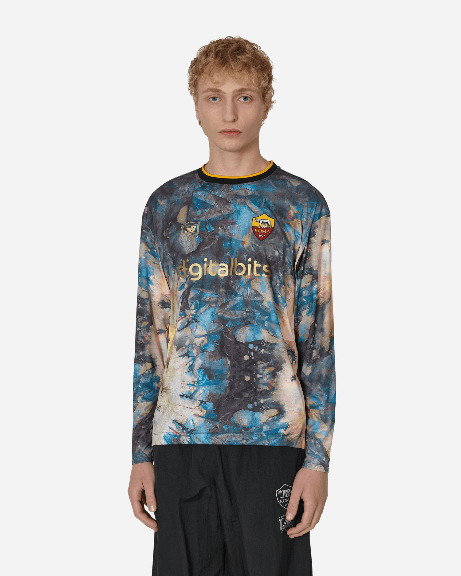 Jersey New Balance AS Roma x Aries x GK Longsleeve Jersey Flerfarvet | MT239937HME, 0