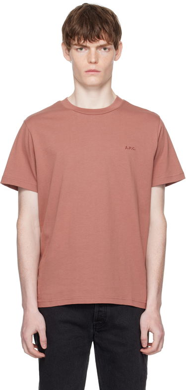 T-shirt A.P.C. Standard Embroidered Logo T-Shirt Hvid | COHBW-M26392, 4