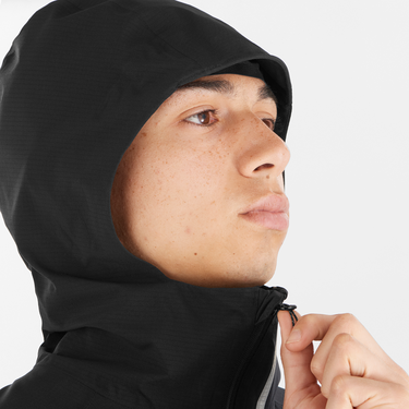 Vindjakke Salomon BONATTI TRAIL JKT Sort | lc2175000, 2