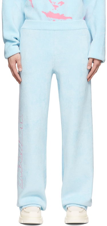 Joggingbukser We11done We11done Viscose Lounge Pants Blå | WD-KP1-22-626-U-SK, 0