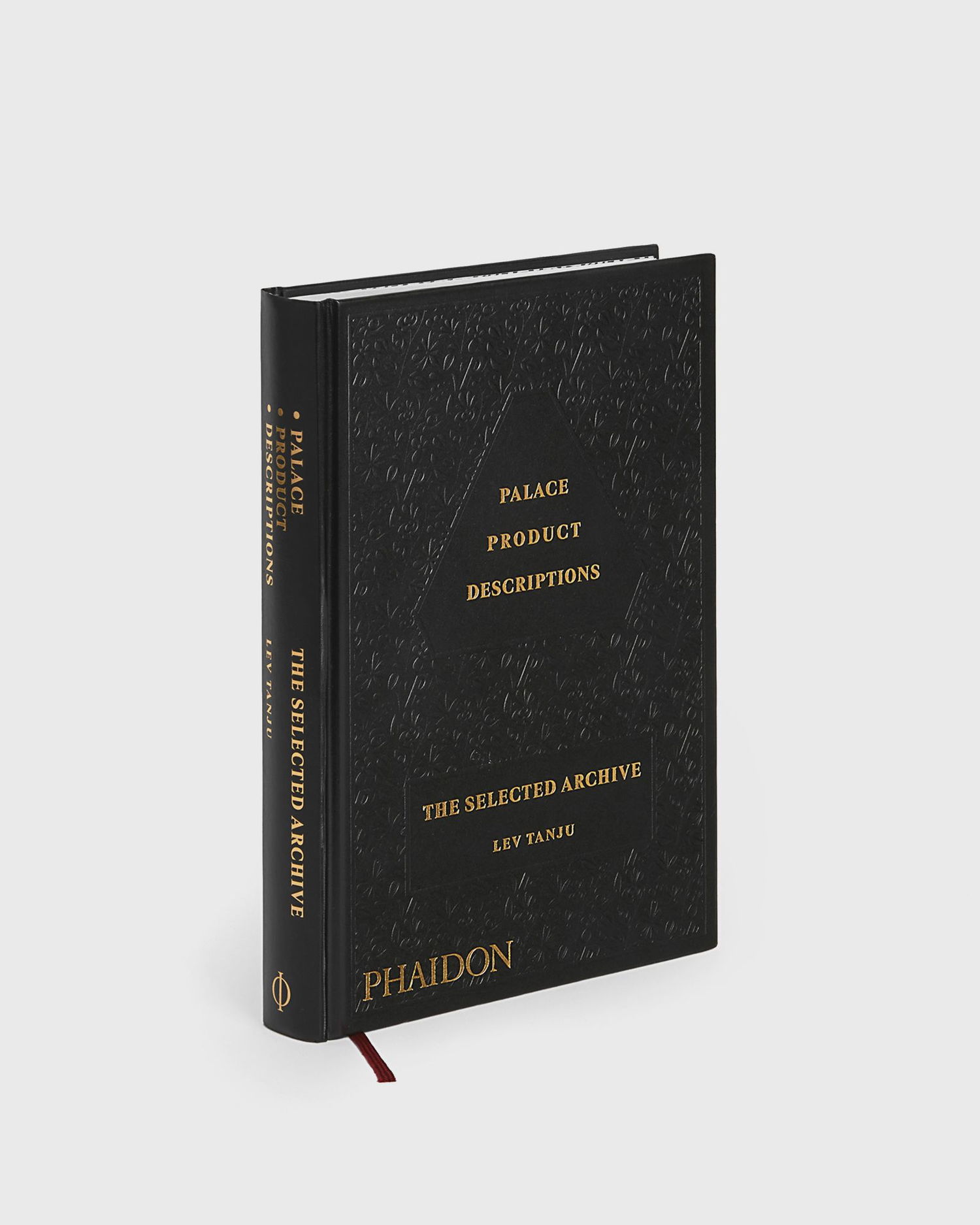 Bog og blad Phaidon Books "Palace Product Descriptions: The Selected Archive" by Lev Tanju Sort | 9781838665845, 0