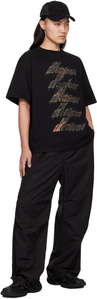 T-shirt We11done We11done Spark Logo T-Shirt Sort | WD-TT0-25-751-U-BK, 3