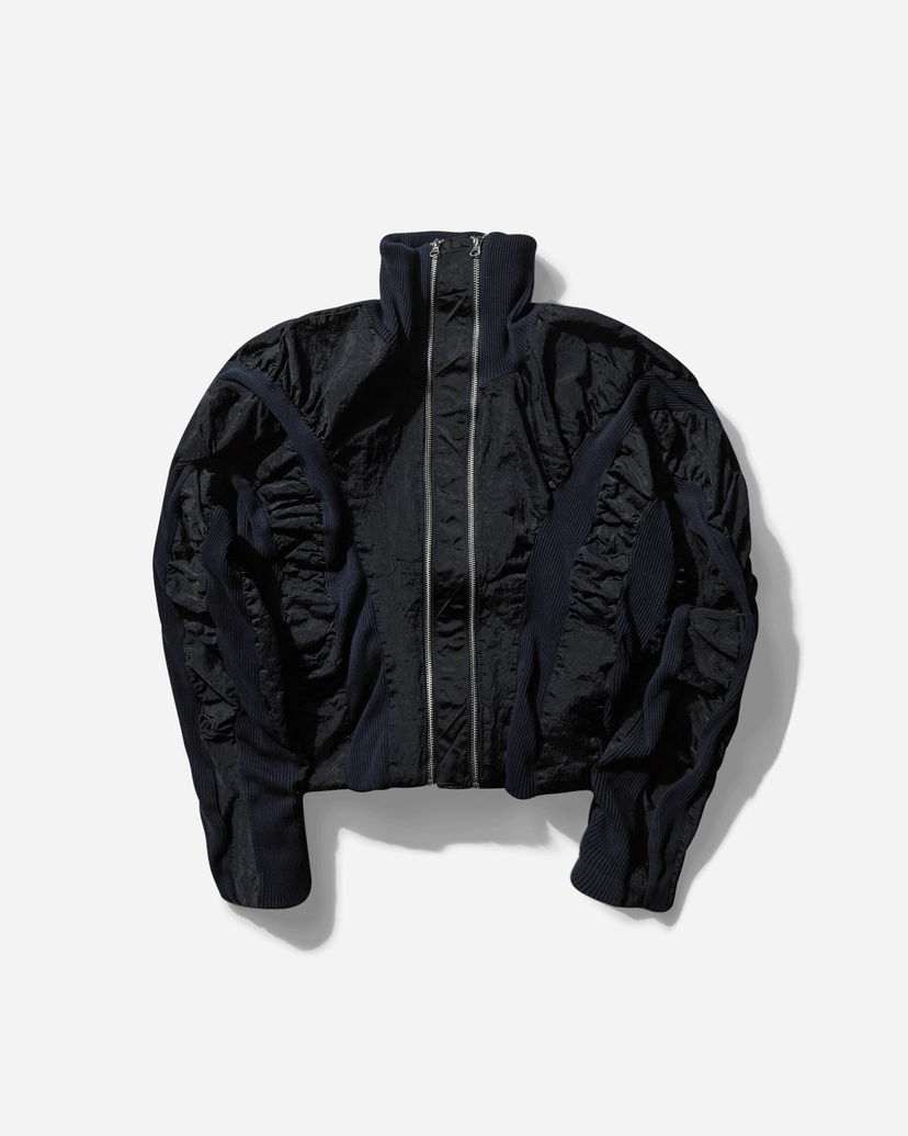 Vindjakke LUEDER Black Bomber Jacket Sort | LUALCHEMISTBN BLACK