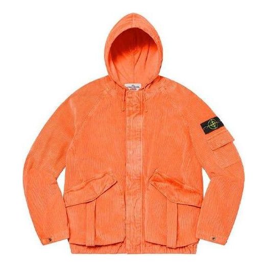 Jakke Supreme Corduroy Jacket by Stone Island Orange | SUP-FW20-296, 0