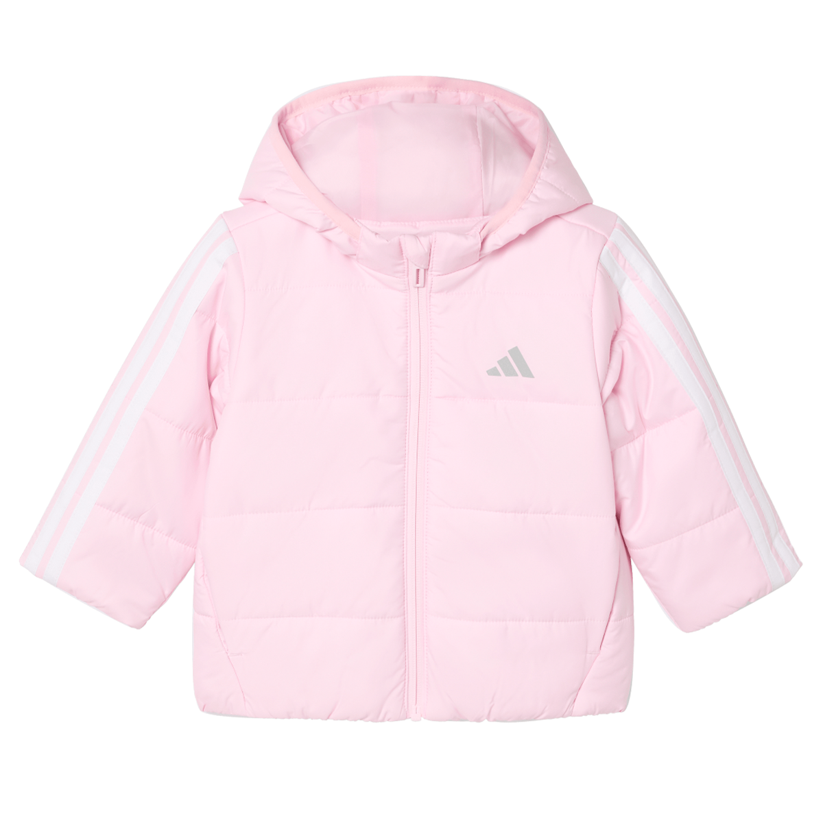 Puffer jakke adidas Originals Hooded Puffer Jacket Lyserød | JW2442, 0