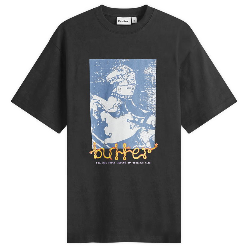 T-shirt Butter Goods Goods Carousel T-Shirt Sort | BG243102-BLK