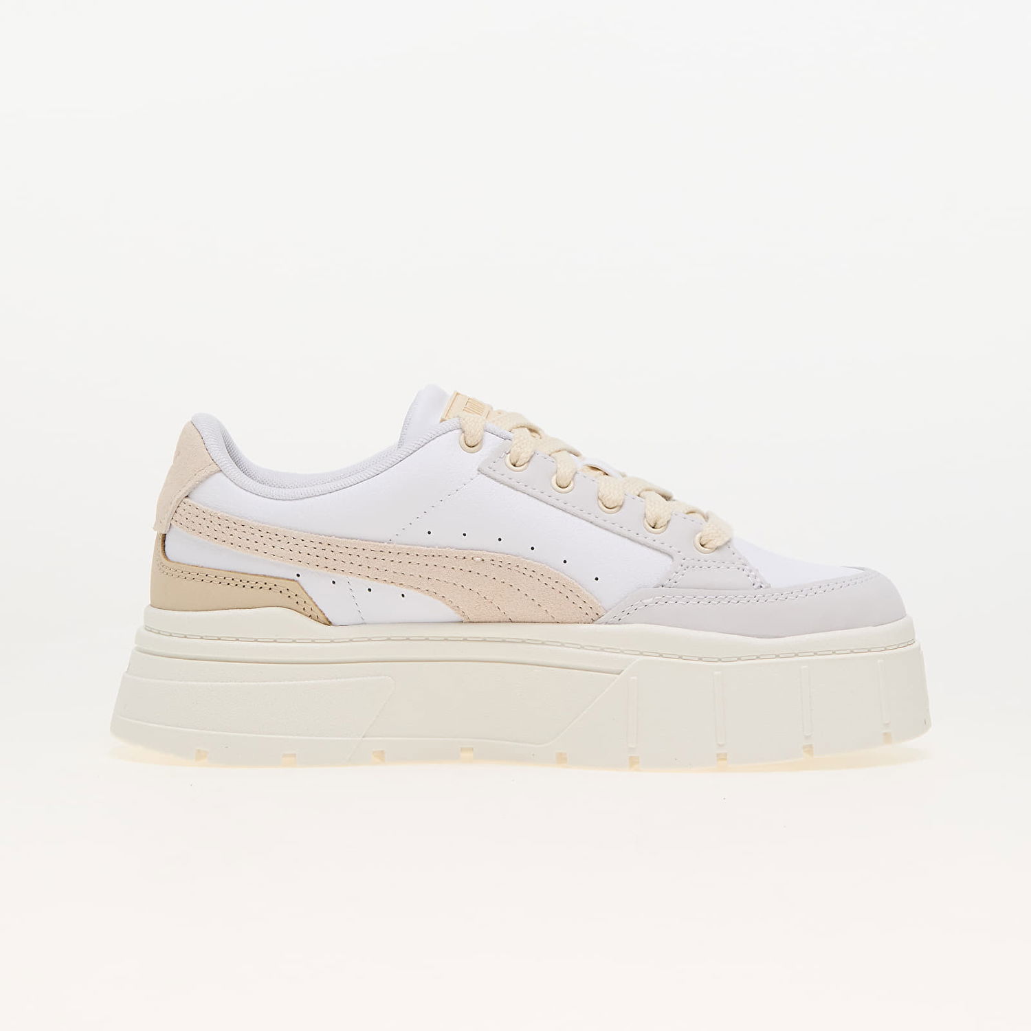 Sneakers og sko Puma Mayze Stack Luxe White W Hvid | 38985310, 1
