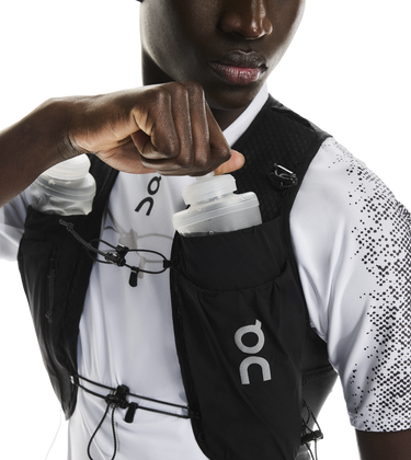Rygsæk On Running Ultra Vest Pro + 2 flasks Sort | 2uf30130553, 3