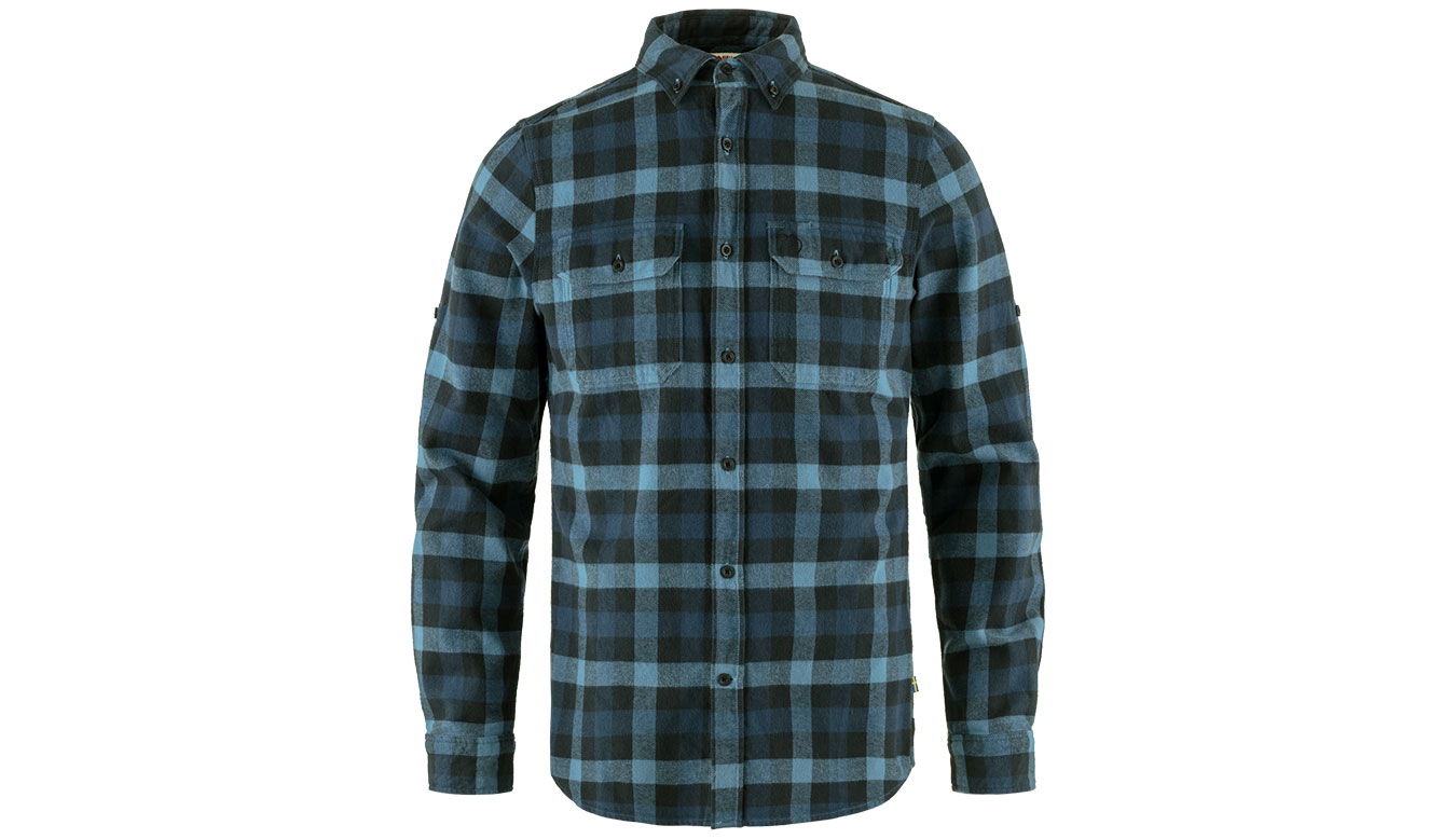 Skjorte FJÄLLRÄVEN Skog Plaid Shirt Flerfarvet | F81353-534-555, 0